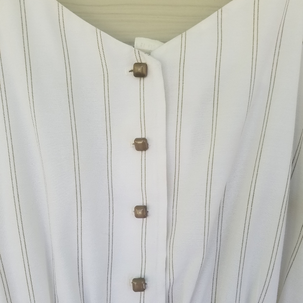 Vintage 80s 90s Tank Strap Dress Jacket Set Vtg Sz 12 Dress Lagenlook Minimalist - Picture 10 of 16